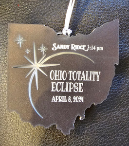 Sandy Ridge Lighted Eclipse Ornament