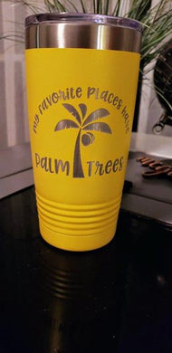 Favorite Things, Palm Trees Tumbler