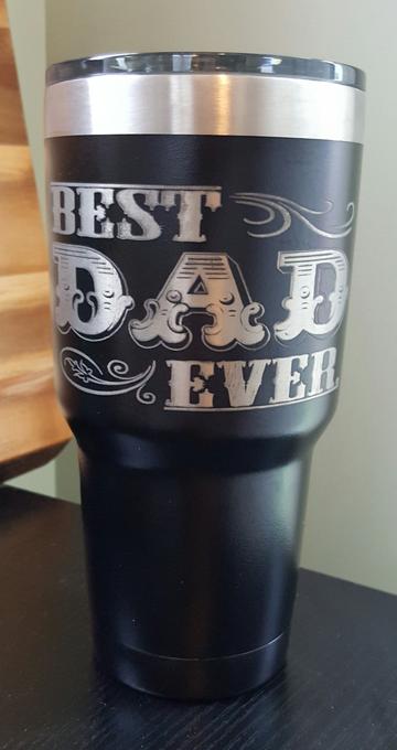 Best Dad Ever Tumbler