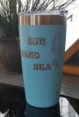Sun, Sea, Land Tumbler