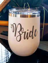 Load image into Gallery viewer, Bride Stemless Wine Tumbler