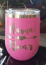 Load image into Gallery viewer, Mama Bear Stemless Wine Tumbler
