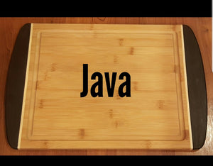 Java Cutting Board