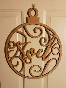 Word Ornament Sign