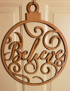 Word Ornament Sign