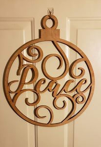 Word Ornament Sign