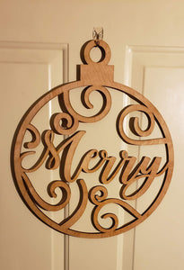 Word Ornament Sign