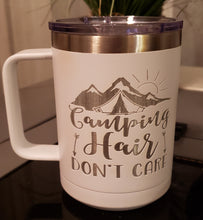 Load image into Gallery viewer, Camping Hair Don&#39;t Care Mug