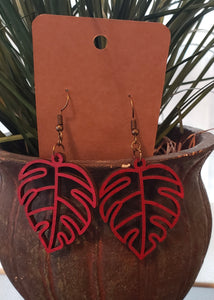 Wren Leaf Earrings