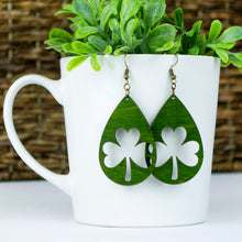 Load image into Gallery viewer, St- Patties Day Earrings