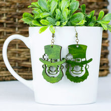 Load image into Gallery viewer, St- Patties Day Earrings