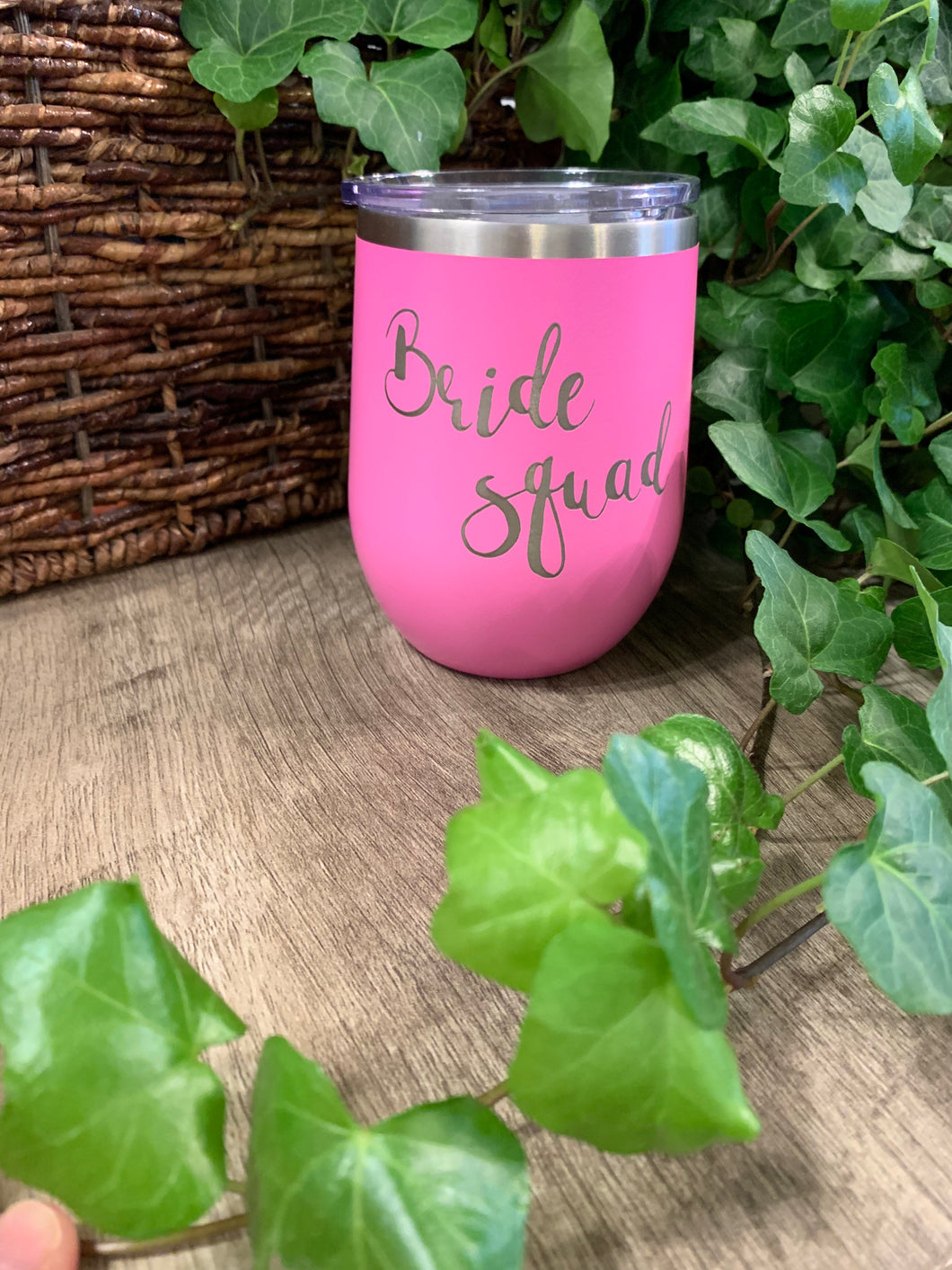 Bride Squad Stemless Wine Tumbler