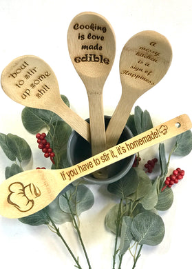 Wooden Spoons - Various Phrases