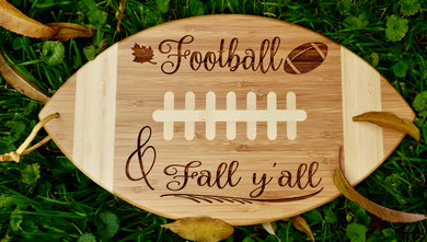 Football & Fall Cutting Board